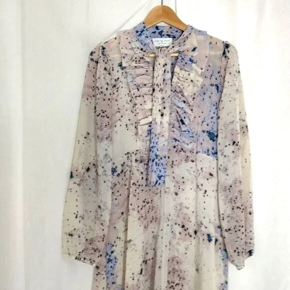 Free People Lily & Lionel Star Maxi Dress S - Picture 7 of 13